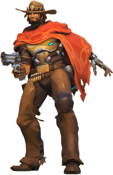 3d Printed Overwatch Characters (457x580), Png Download