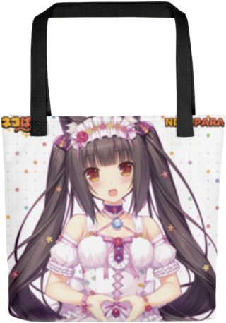 Nekopara Tote Bag Feat - Donnie Steven New Game Nekopara Chocola Dakimakura (500x500), Png Download