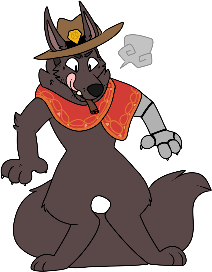 Its High Awooo - Cartoon (721x904), Png Download