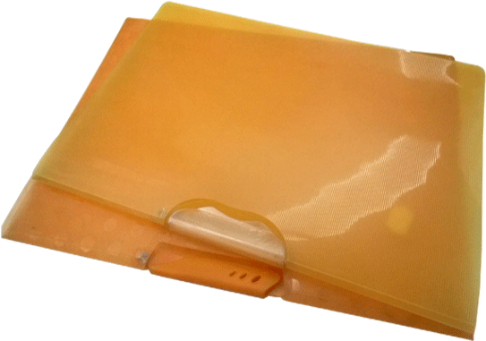 Folder Plastico Naranja - Plastic (600x600), Png Download