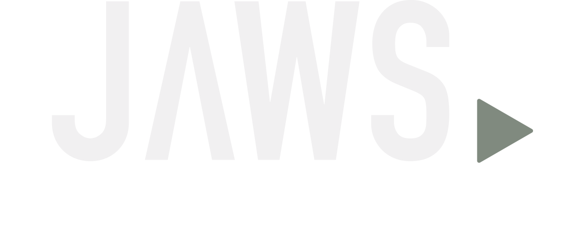 Jaws Streaming - Jaws (1189x495), Png Download