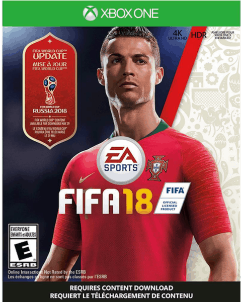 00 For Ea Sports Fifa - Fifa 18 Xbox One (600x600), Png Download