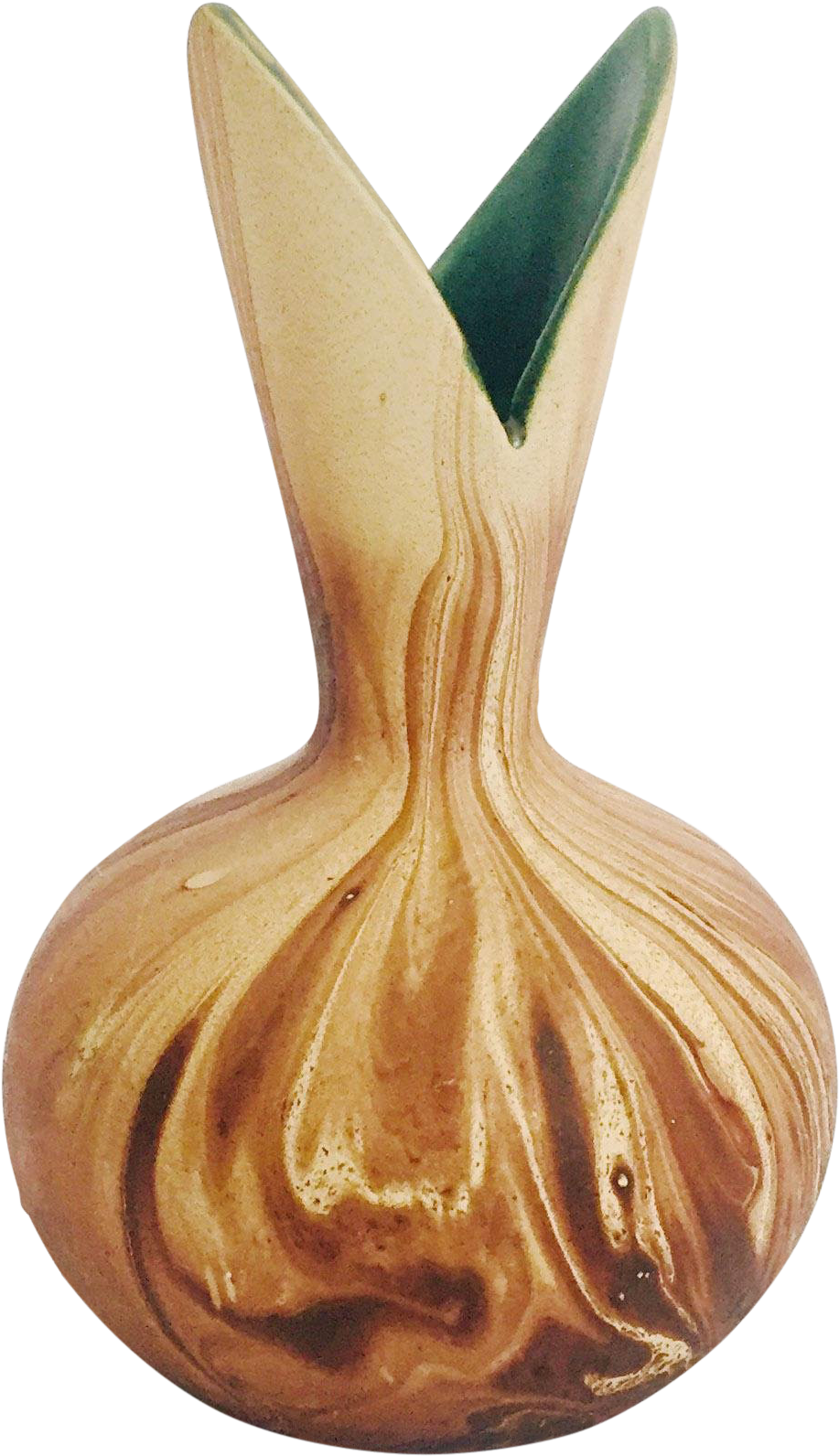 Vintage Southwestern Swirl Pottery Vase On Chairish - Pottery (1018x1768), Png Download