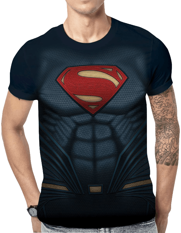 Batman Vs Superman T-shirt Superman Suit - Vintage Classic T Shirt (622x800), Png Download
