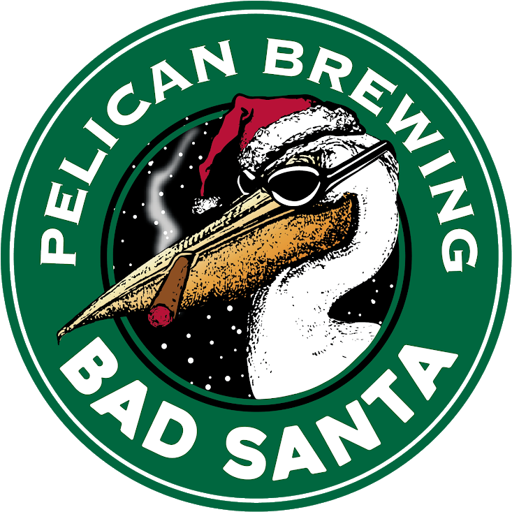 Pelican - Pelican Brewing Bad Santa (750x750), Png Download
