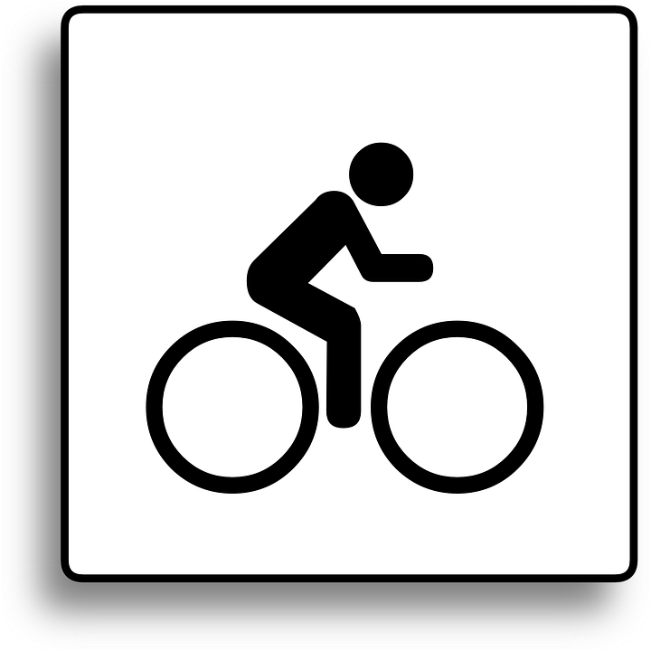 Download Mountain Biking Clip Art Clipart Cycling Mountain (720x720), Png Download