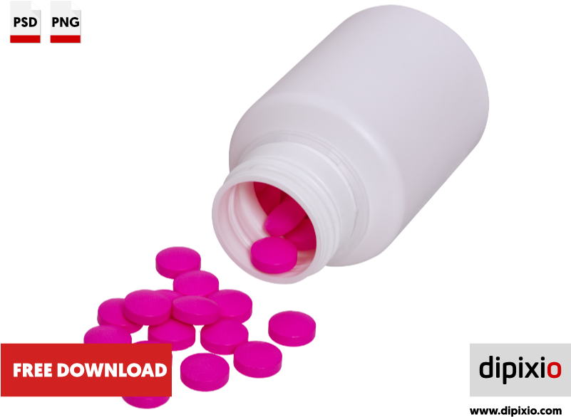 Pills Fall Out Of Bottle Affinityphoto Luminar2018 - Photography (800x600), Png Download