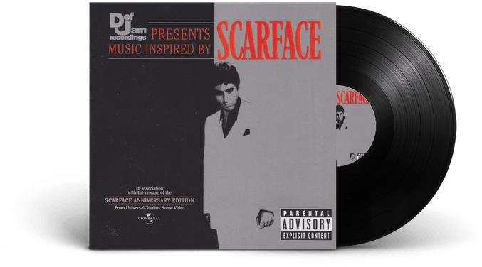 Def Jam Recordings Presents Music Inspired By Scarface (760x539), Png Download