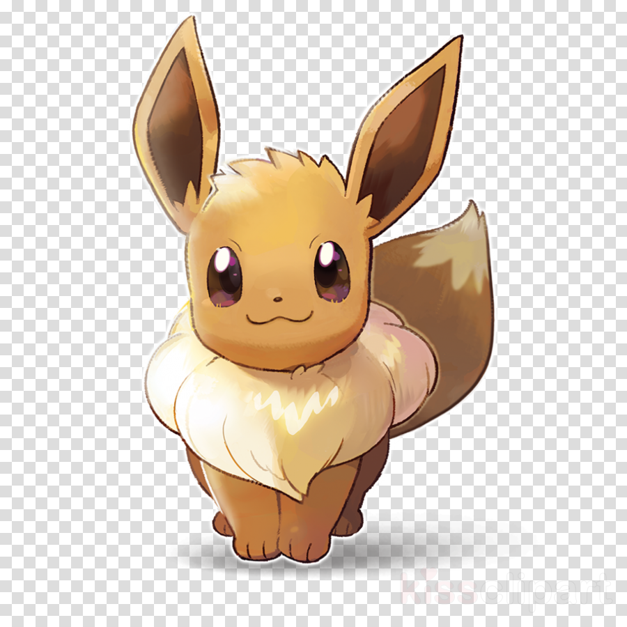 Pokemon Let's Go Png Clipart Pokémon - Pokemon Let's Go Eevee (900x900), Png Download