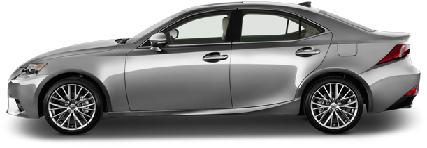 Lexus Is - 2016 Lexus Is 300 Side View (640x480), Png Download