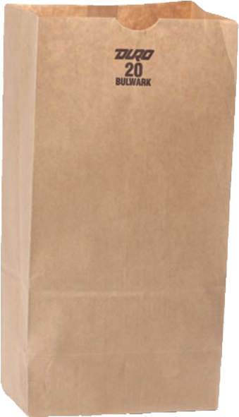 20 Lb Brown Paper Bags - Paper (600x600), Png Download