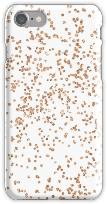 Free Gold Confetti Png - Rose Gold Glitter Transparent (500x667), Png Download