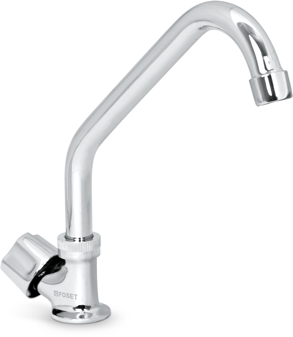 Llave Individual Para Fregadero, Cuello Corto - Llave Individual Para Fregadero (1046x1200), Png Download