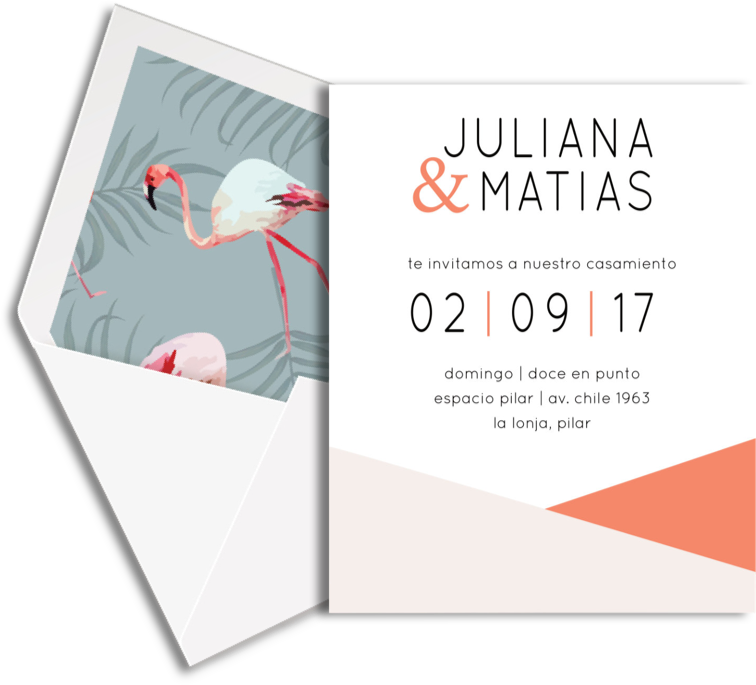 Muestra - Invitation (756x685), Png Download