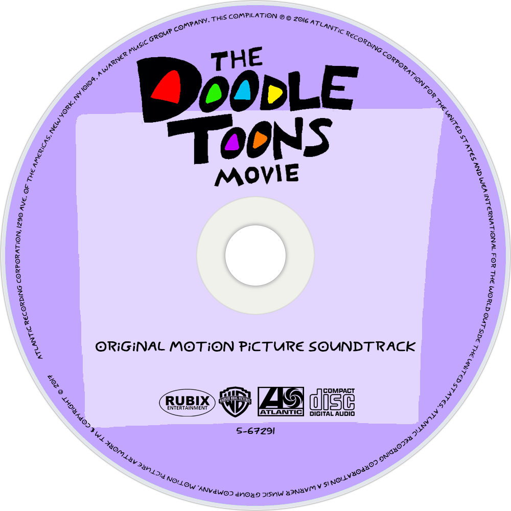 The Doodle Toons Movie Soundtrack Disc - Wiki (1000x1000), Png Download