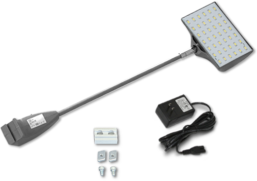 Tradeshow Display Lights - Gray Led Lights (600x600), Png Download