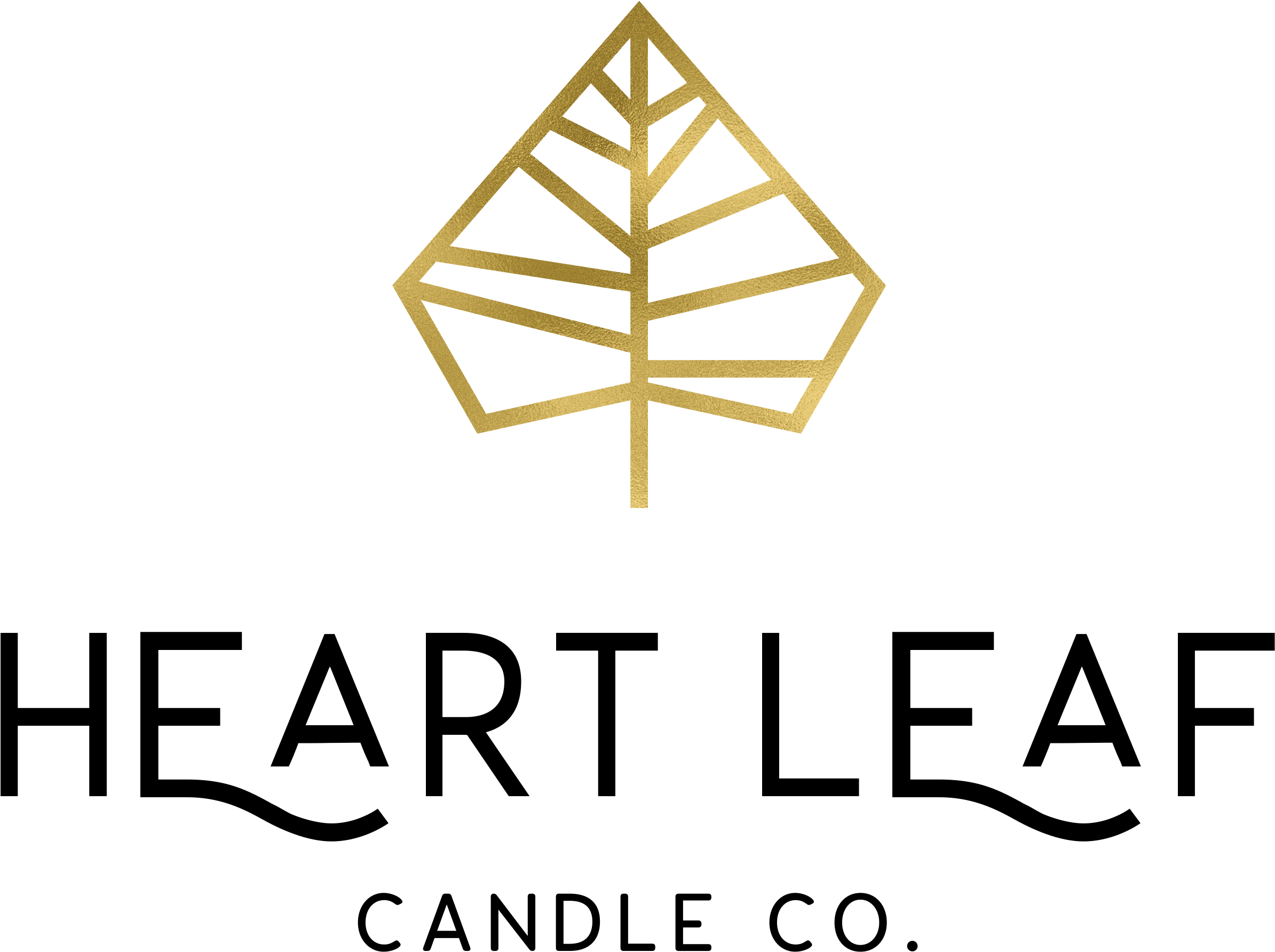 Heart Leaf Candle Co - Triangle (3000x2133), Png Download