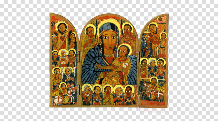 Download Ethiopian Orthodox Art Clipart Ethiopian Orthodox - Ethiopian Orthodox Art (900x500), Png Download