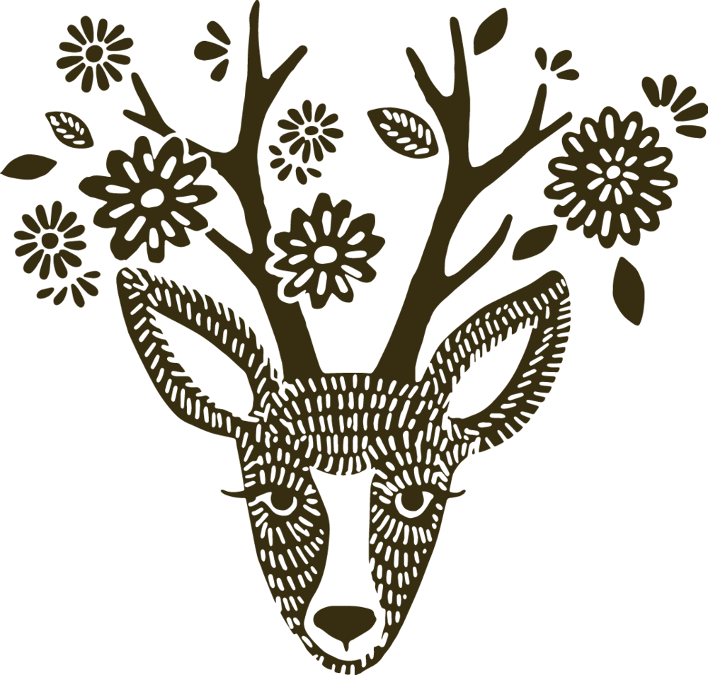 Deer Logo Png (1000x954), Png Download