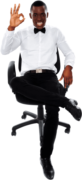 Free Png Men Pointing Perfect Symbol Png Images Transparent - Perfect Symbol (480x691), Png Download