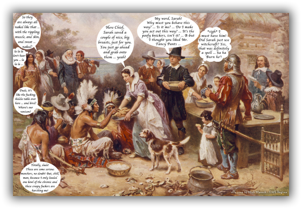 A Happy Thanks Giving America (978x679), Png Download