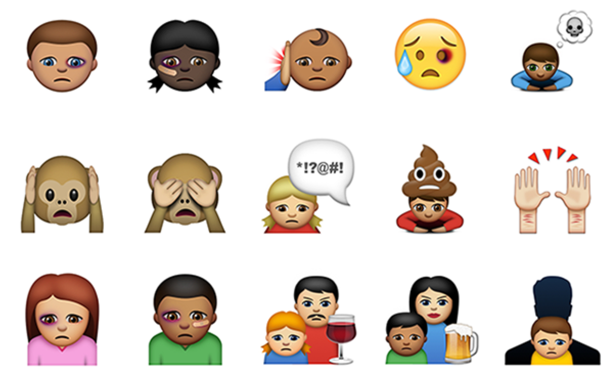 Image Courtesy Of Bris - Abused Emojis (1400x740), Png Download