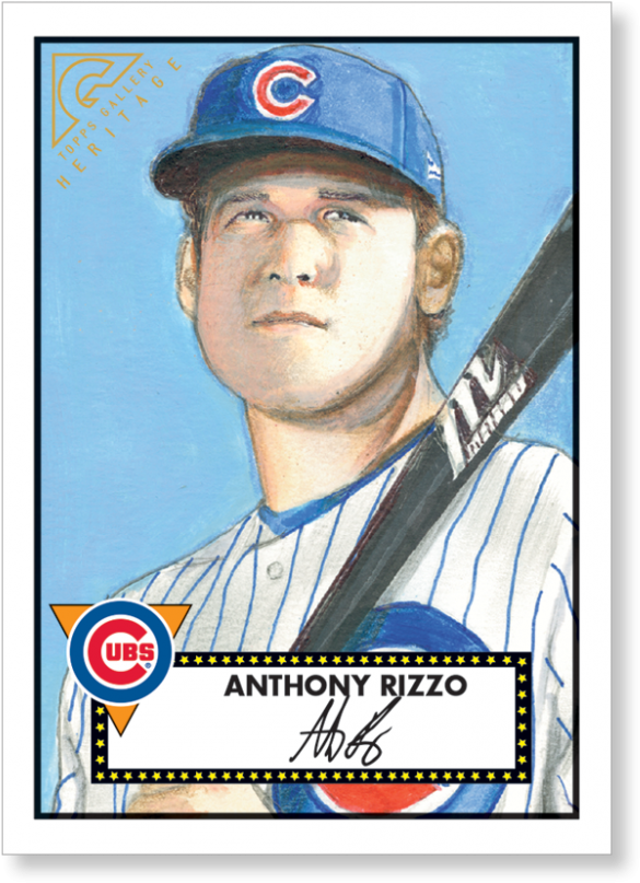 2018 Topps Gallery Anthony Rizzo - Anthony Rizzo (1440x975), Png Download