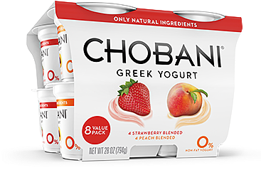 Chobani Simply 100 Yogurt, Greek, Non-fat, Key Lime (366x251), Png Download