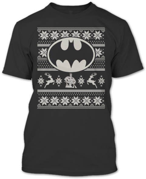 Batman Arkham Knight Shirt, Ugly Christmas Sweater - Birthday Shirt Ideas For Him (600x600), Png Download