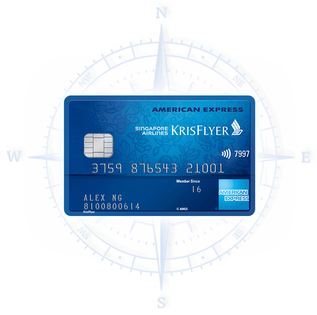 The American Express Singapore Airlines Krisflyer Credit - Amex Krisflyer (647x642), Png Download
