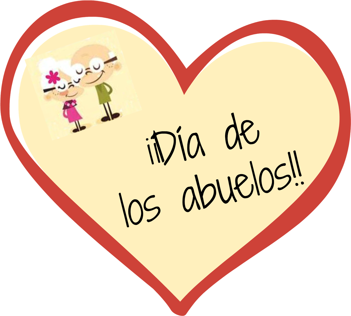 Dia De Los Abuelos - 26 De Julio Dia De Los Abuelos (1600x1600), Png Download