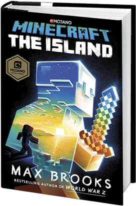 This Novel Covers His Experiences Of Trying To Survive - Minecraft The Island By Max Brooks (748x421), Png Download