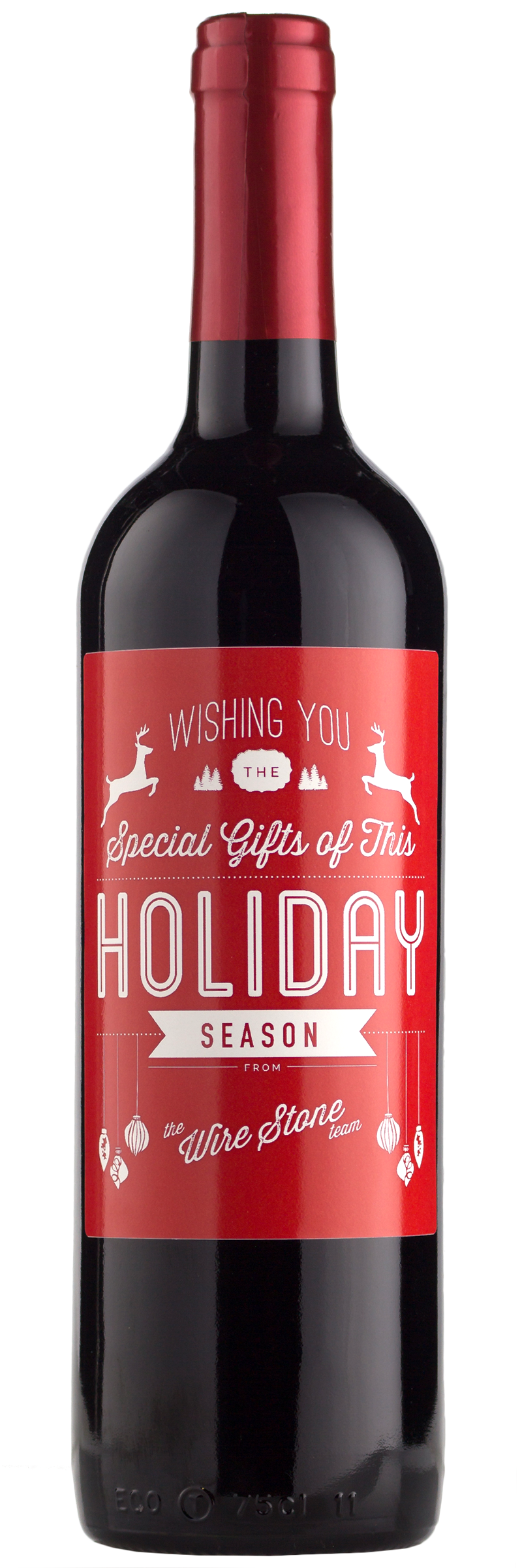 Holiday Label 02 - Poggio Al Sale Rosso Toscana (800x2400), Png Download