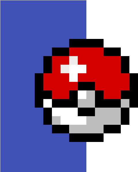 Pokeball - Pokeball Pixel Art (600x600), Png Download
