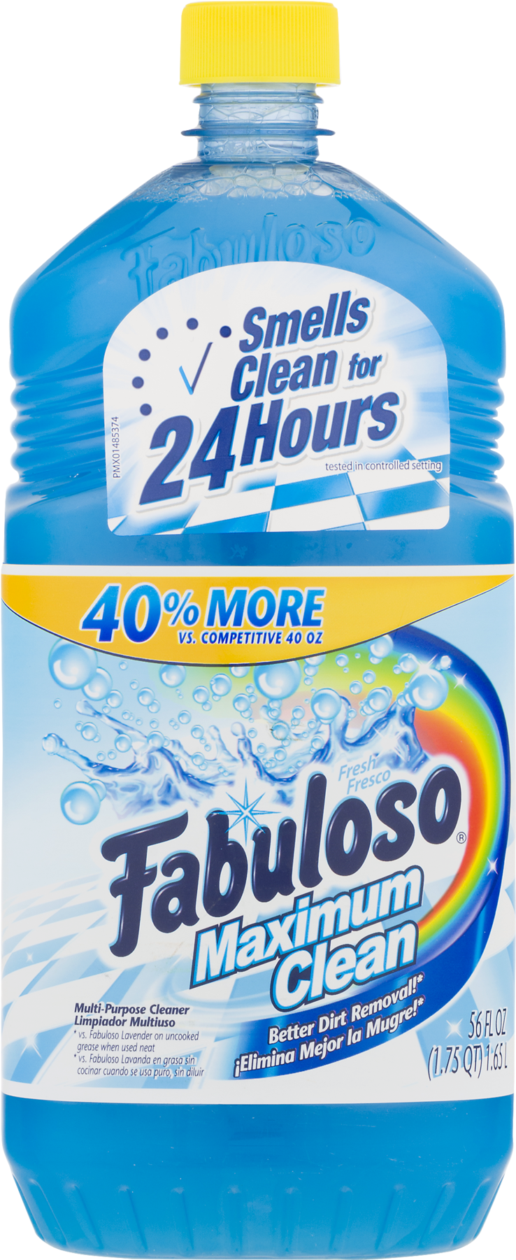 Fabuloso Maximum Clean All Purpose Cleaner, 56 Ounce (1800x1800), Png Download