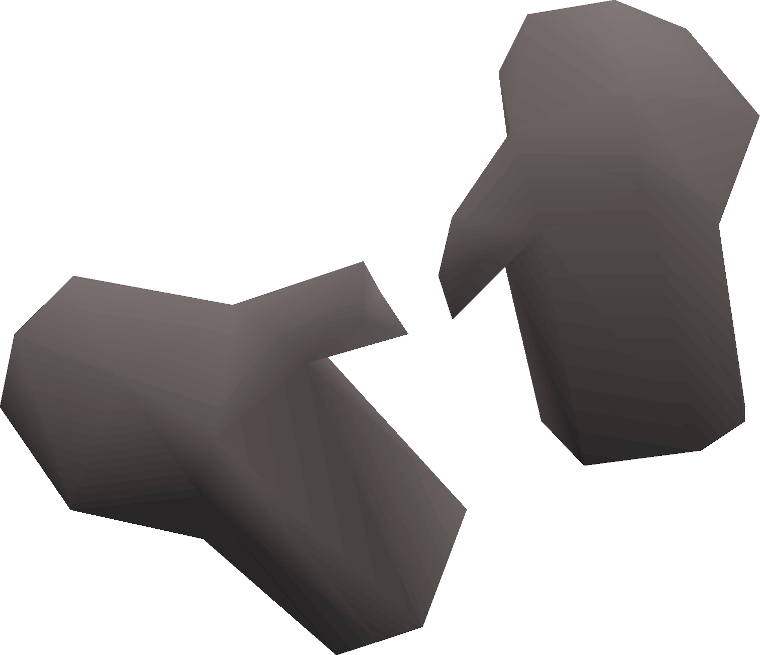 Grey Gloves Detail (1513x1303), Png Download