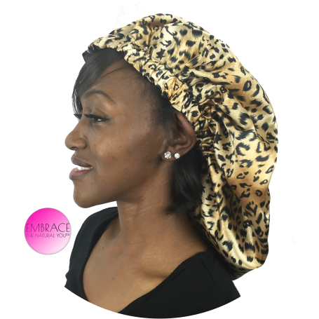 Cheetah Print Shower Cap Png - Shower Cap (480x640), Png Download
