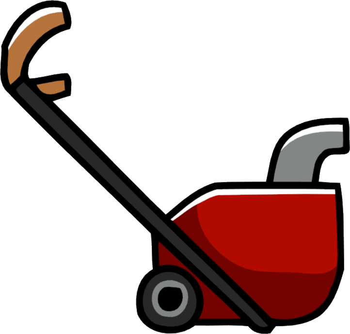 Clipart Royalty Free Download Image Png Scribblenauts - Snow Blower Clip Art (722x688), Png Download