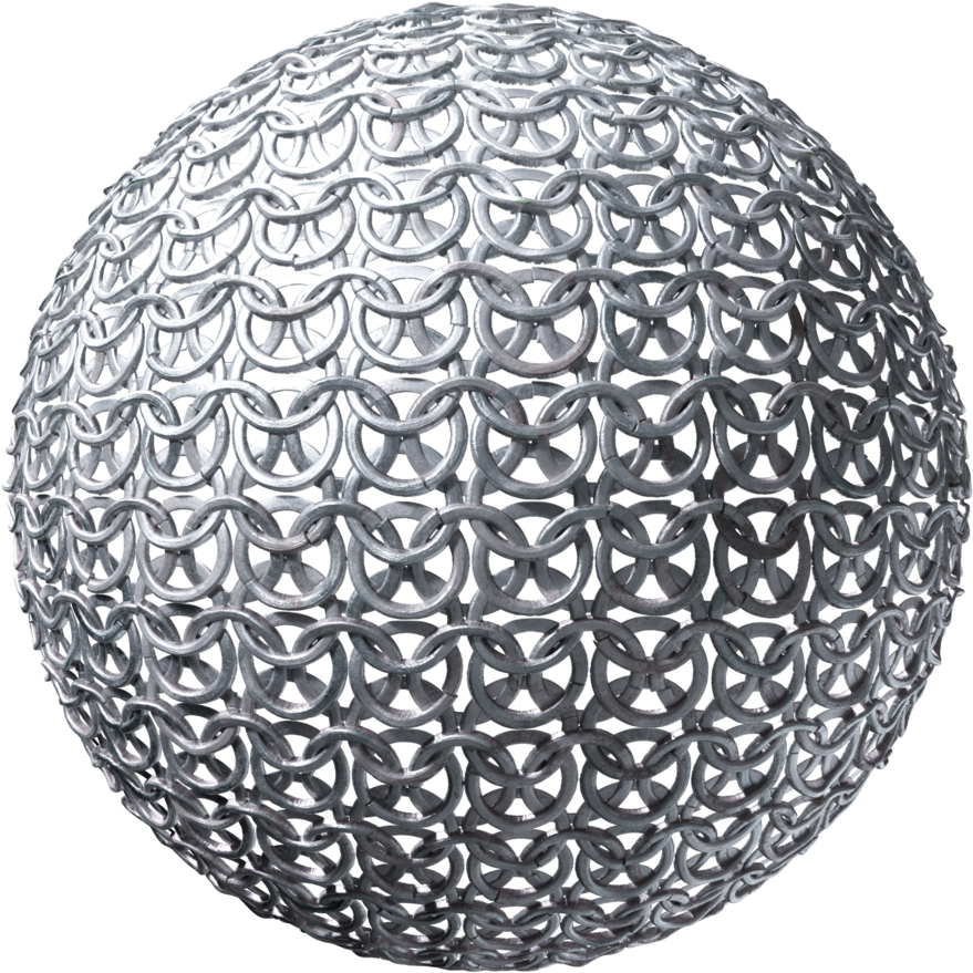Tcom Metal Chainmail2 Thumb1 - Metal (1000x1000), Png Download
