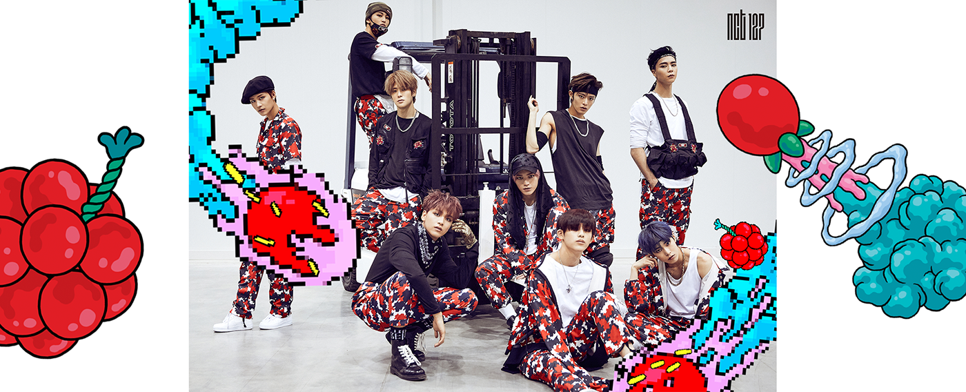 Bang Sangho - Nct Cherry Bomb Concept (1400x568), Png Download