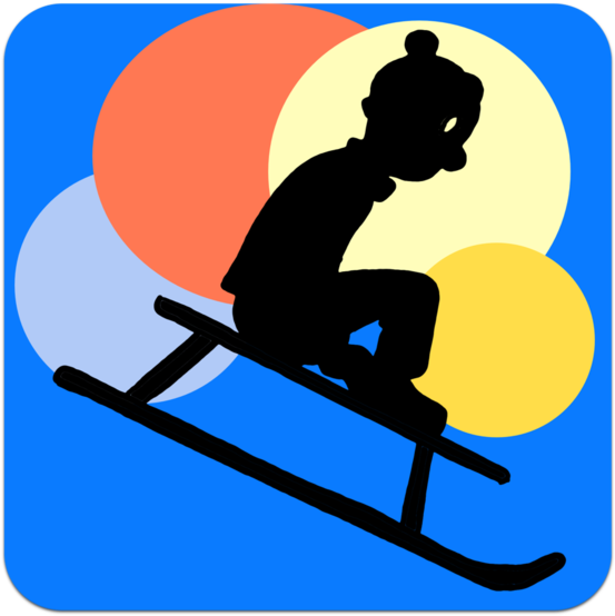 Sled Web Builder On The Mac App Store - Toboggan (630x630), Png Download