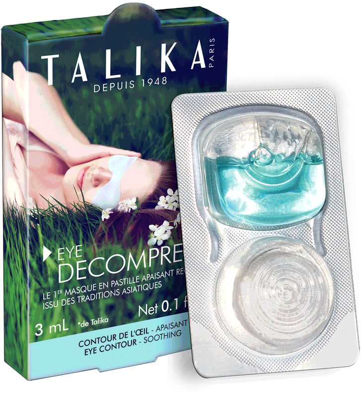 Eye Decompress Solo - Talika Eye Decompress Eye Mask, Japanese Rose, 5ml (800x1200), Png Download