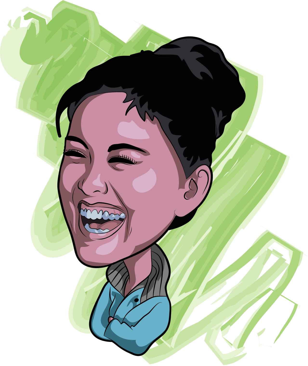 Karikatur Agnes - Illustration (1279x1518), Png Download