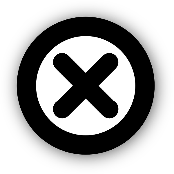 Free Download Of - Circle X Icon Png (600x600), Png Download