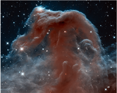 Horsehead Nebula In Infrared - Horsehead Nebula Infrared (640x360), Png Download