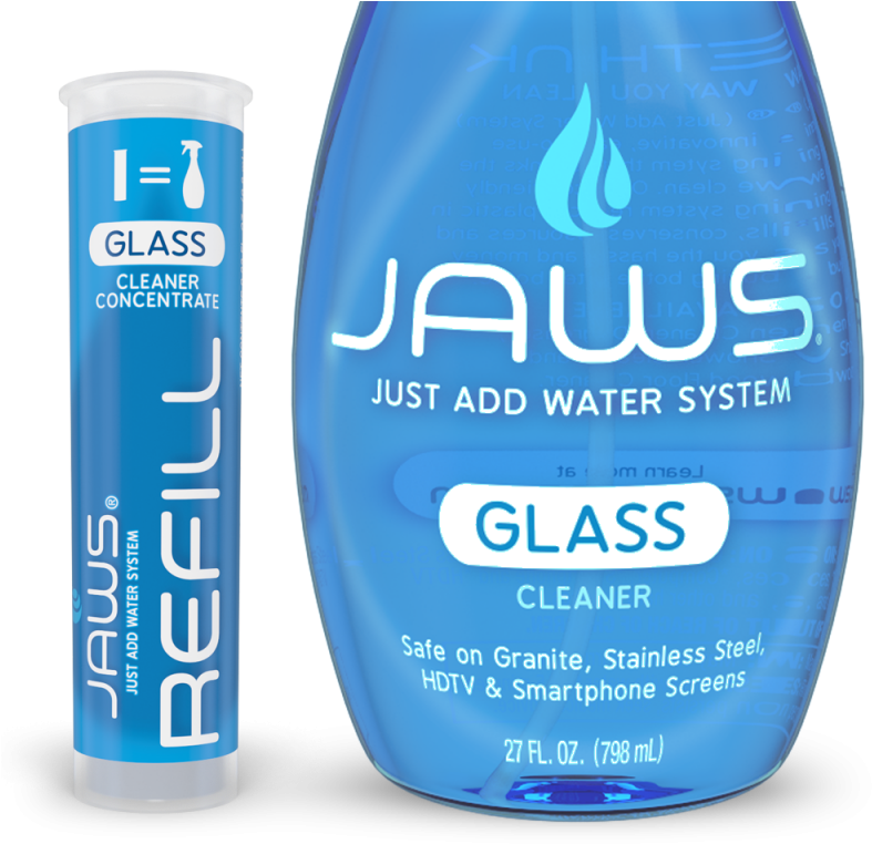 Glass Cleaner - Jaws Glass Cleaner (800x768), Png Download