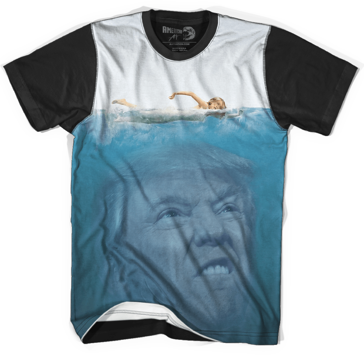 Jaws Trump Shark Jaws Trump Shark - Maga Brothers (1200x1200), Png Download