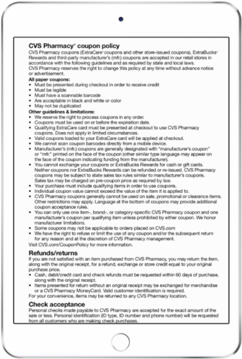 Cvs Coupon Policy Faqs - E-book Readers (750x563), Png Download