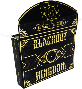 Playing Cards Bicycle Blackout Kingdom, Limited Side - Bicycle Blackout Kingdom Deck (limited Side Tuck) (400x400), Png Download