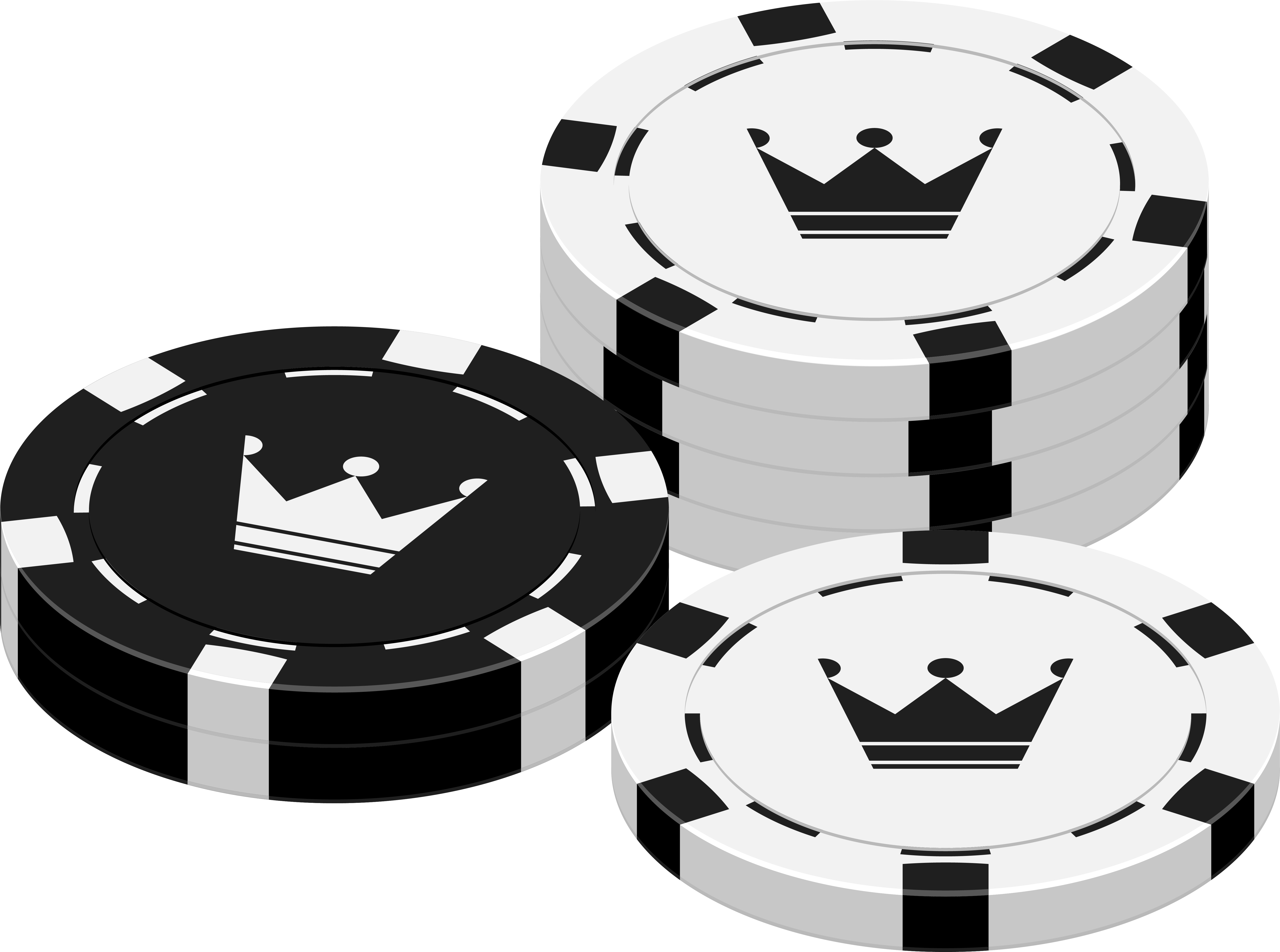Casino Chips Png Clipart - Casino Chips Png (6217x4717), Png Download